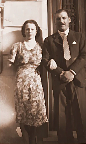 Blanca & Oscar, mis abuelos maternos